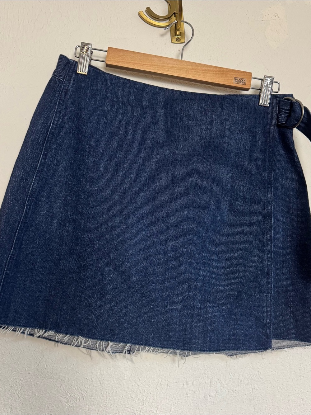 Madewell Denim Wrap Jean Skirt‎ - Picture 7 of 8